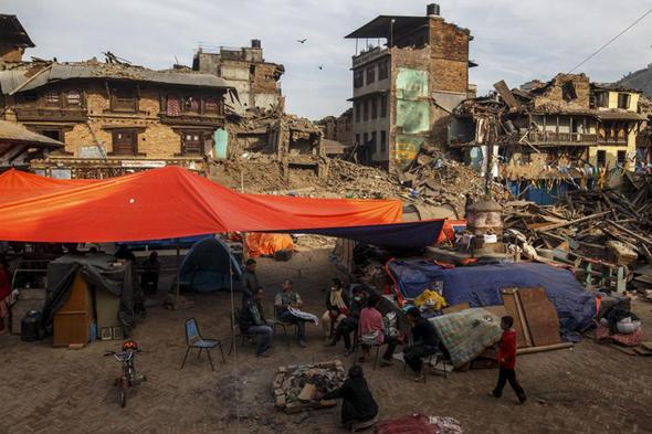 تصاویر : آخرین وضعیت مناطق زلزله زده نپال
