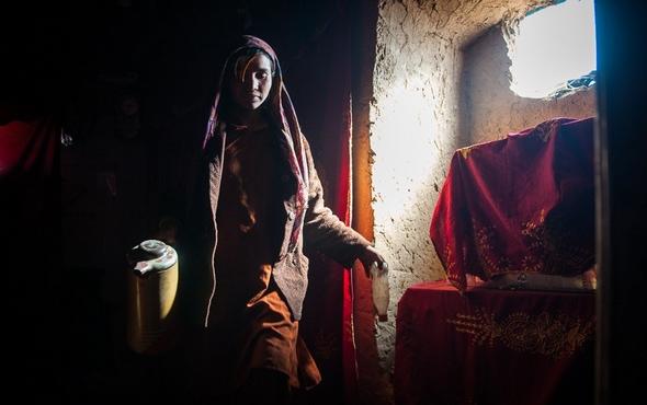 تصاویر : روستای بیوه‌ها در افغانستان