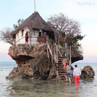 رستورانی در وسط اقیانوس