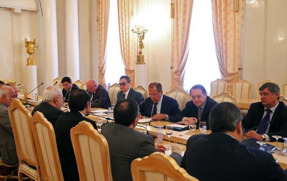 تصاویر : مذاکرات ظریف در مسکو