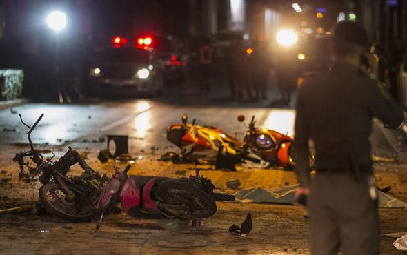 تصاویر : انفجار در بانکوک‎