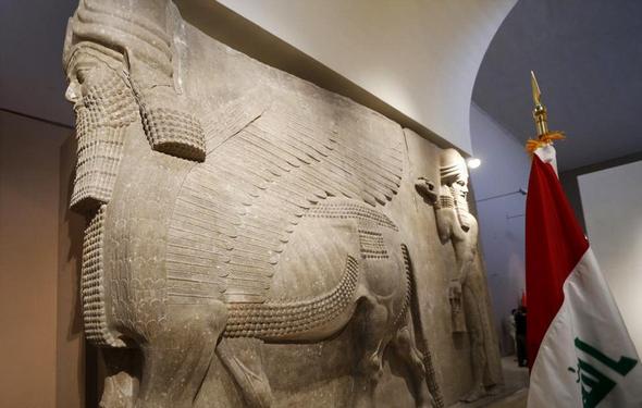 تصاویر : موزه آثار باستانی سوریه و عراق