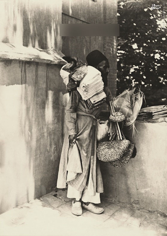 دستفروشی در دوران قاجار/ عکس