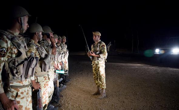 تصاویر : تکاوران ارتش در نقطه صفر مرزی