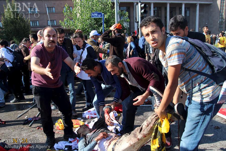 تصاویر: انفجار انتحاری در پایتخت ترکیه