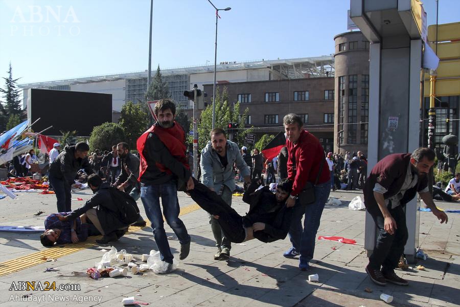 تصاویر: انفجار انتحاری در پایتخت ترکیه