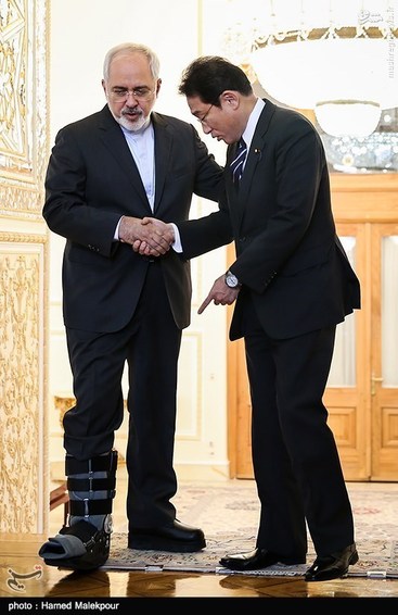 تصاویر: دیدار وزرای خارجه ایران و ژاپن