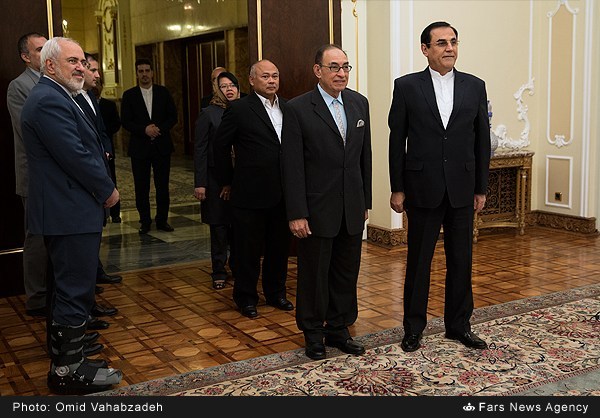 عکس: دیدار وزیر امور خارجه اندونزی با رئیس جمهور