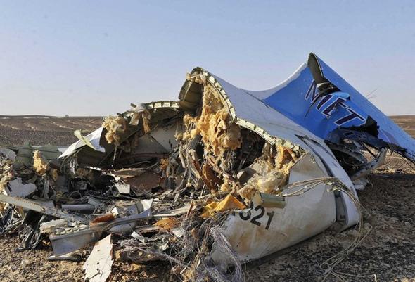 تصاویر : سقوط هواپیمای روسیه با 224 مسافر