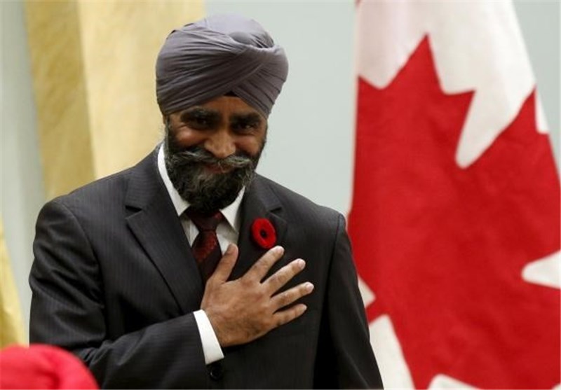 وزیر دفاع «هندی» کانادا + عکس