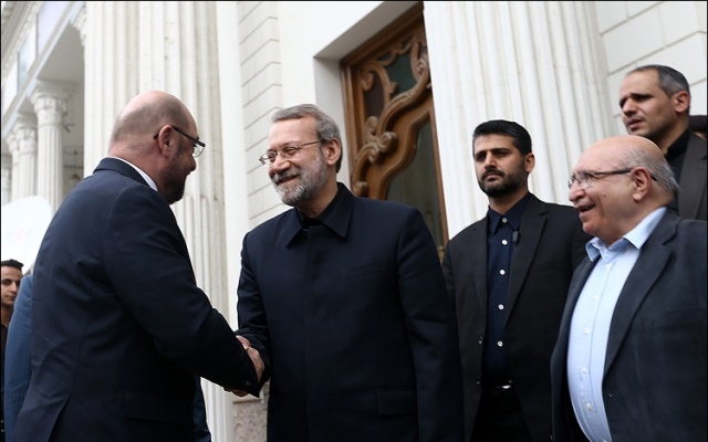 خوش آمدگویی لاریجانی به رئیس پارلمان اروپا