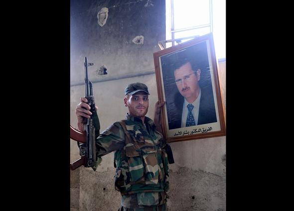 تصاویر : فرار داعش از حومه دمشق