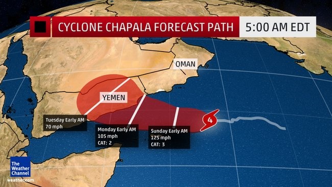 طوفان چاپالا به زودی به چه کشورهایی می‌رسد؟ + نقشه