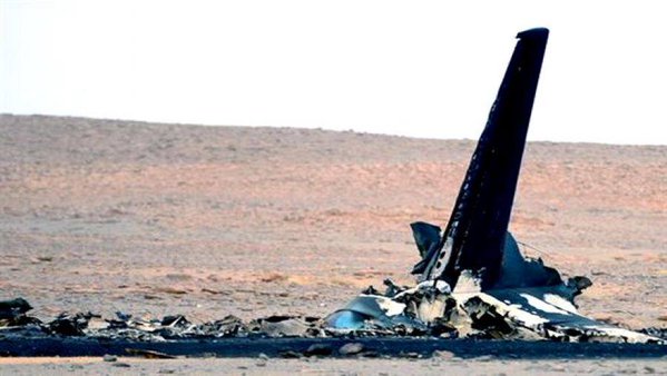 نخستین تصاویر هواپیمای ساقط شده روسیه در مصر