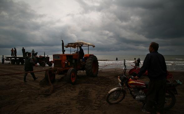تصاویر : آغاز فصل صید در سواحل مازندران