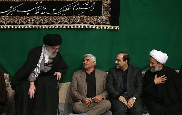تصاویر : عزاداری اربعین حسینی با حضور رهبر معظم انقلاب