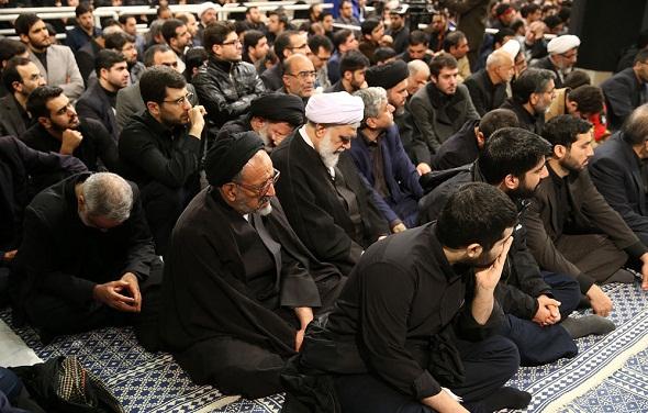 تصاویر : عزاداری اربعین حسینی با حضور رهبر معظم انقلاب
