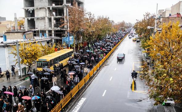 تصاویر : راهپیمایی اربعین حسینی در تهران