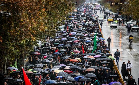 تصاویر : راهپیمایی اربعین حسینی در تهران