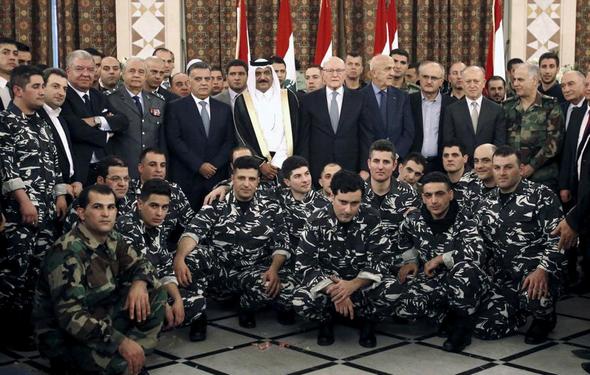 تصاویر : مبادله اعضای جبهه النصره با سربازان لبنانی