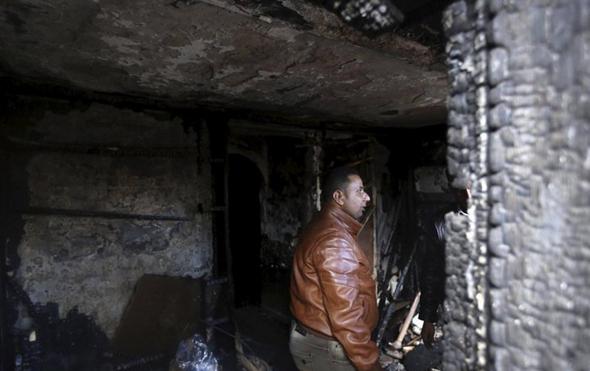 تصاویر : آتش‌سوزی عمدی در قاهره با 18 کشته