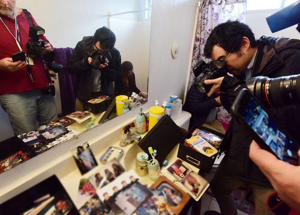 تصاویر : تجسس در خانه عاملان حملات کالیفرنیا