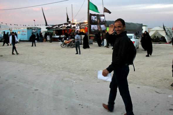 تصاویر : زائران اربعين در مرز شلمچه