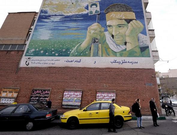 تصاویر : گزارش رویترز از هنرخیابانی در تهران