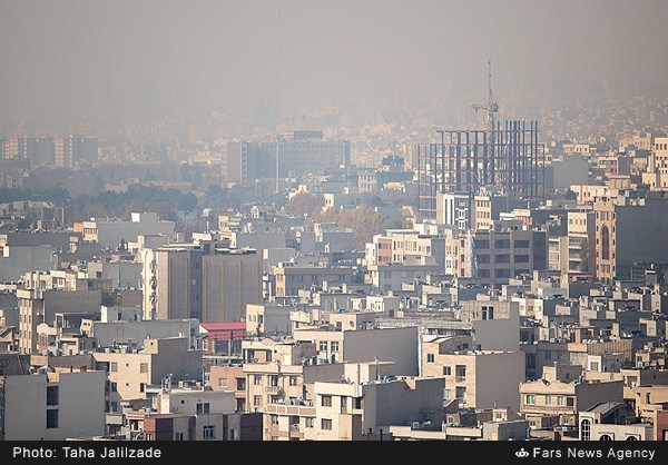 تصاویر: تهران محو در آلودگی