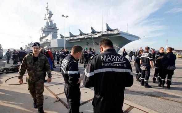 تصاویر : دور جدید حملات فرانسه علیه داعش