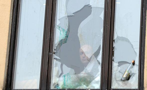 تصاویر : حمله روس‌ها به سفارت ترکیه در مسکو