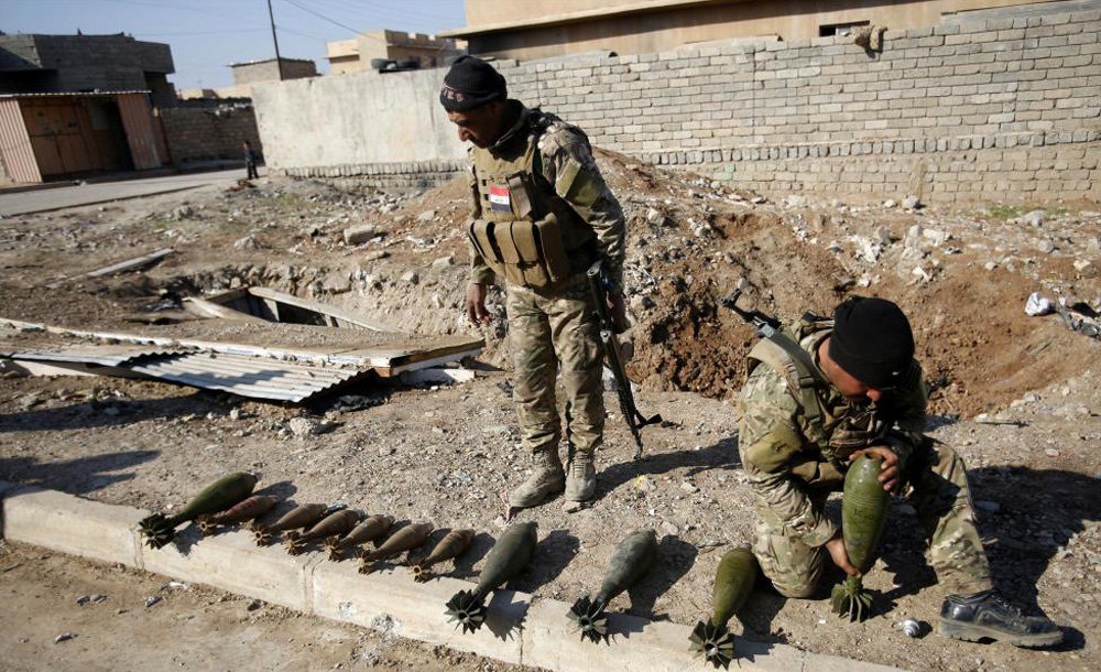 تصاویر : پیشروی های جدید نیروهای عراقی در موصل‎