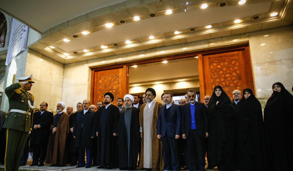تصاویر : تجدید میثاق هیات دولت با آرمان های امام خمینی (ره)