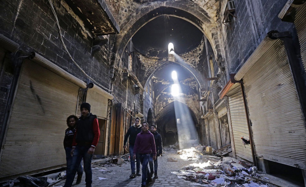 تصاویر : ویرانه های جنگ در حلب