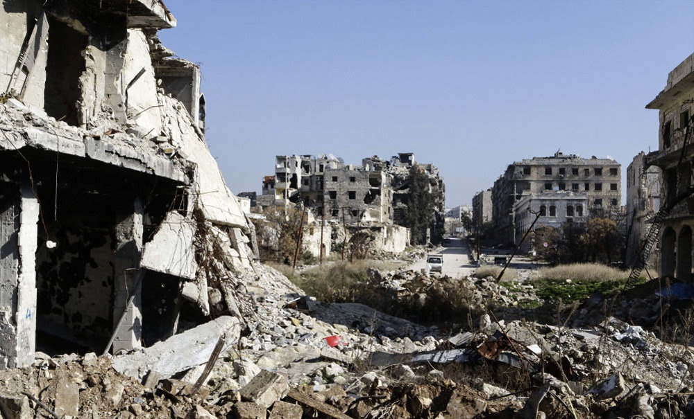 تصاویر : ویرانه های جنگ در حلب