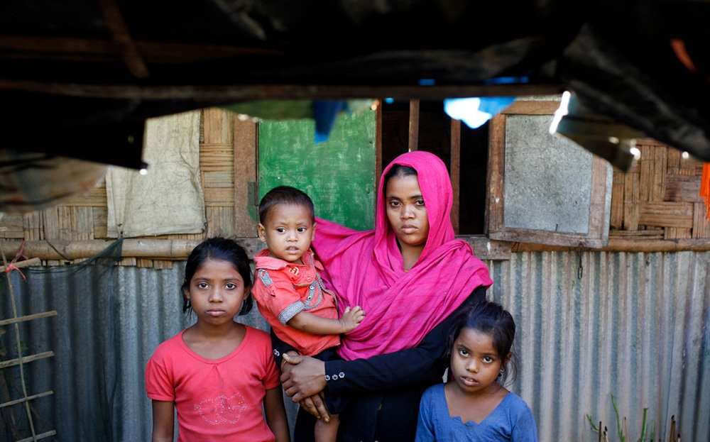 تصاویر : وضعیت بد مسلمانان روهینگیا‎