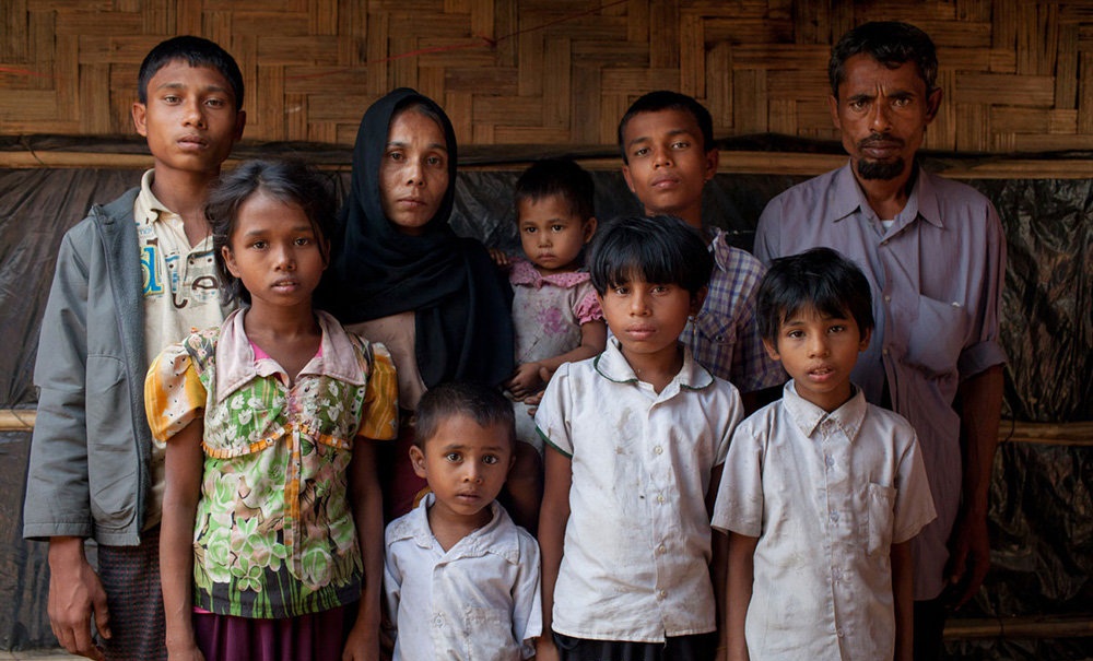 تصاویر : وضعیت بد مسلمانان روهینگیا‎