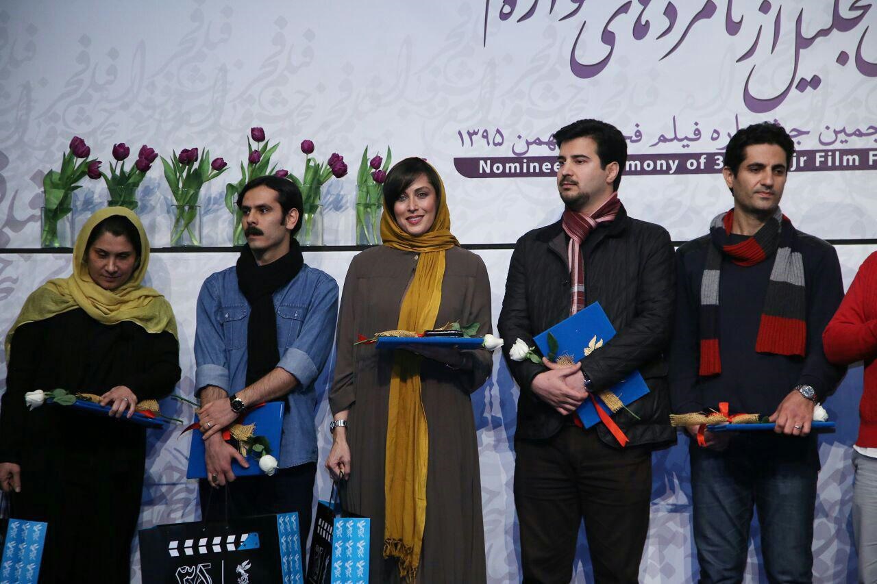عکس/مهتاب کرامتی در مراسم تجلیل از نامزدهای جشنواره فیلم فجر