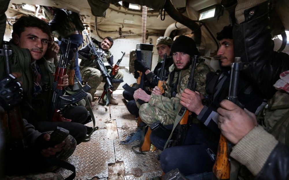 تصاویر : محاصره داعش در شهر الباب