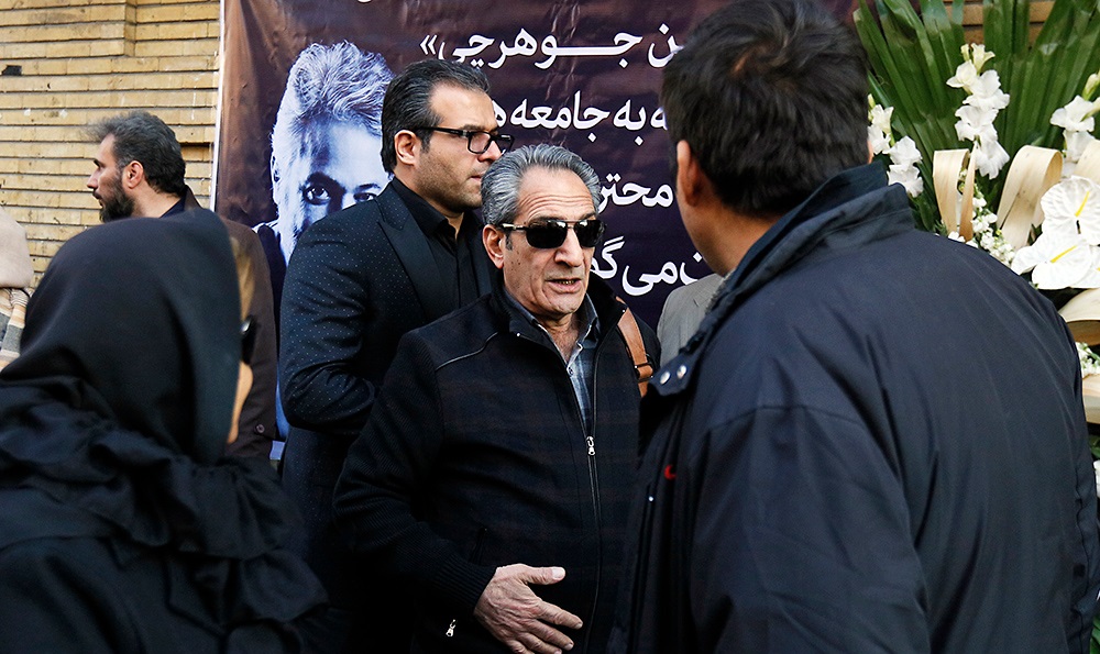 تصاویر : هنرمندان در ختم زنده‌یاد حسن جوهرچی
