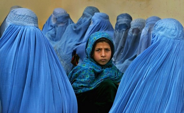 عکس دختر محلی افغان