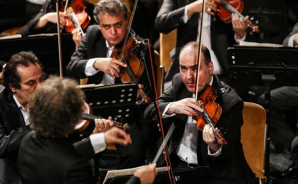 تصاویر : اجرای ارکستر سمفونیک تهران