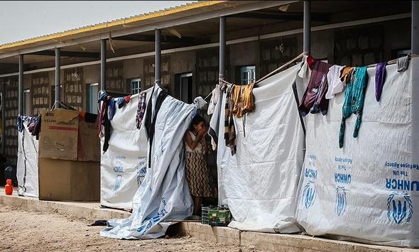 تصاویر : کمپ آوارگان فلوجه در ابوغریب