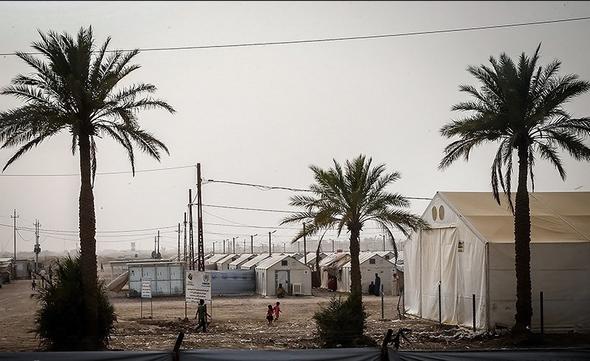 تصاویر : کمپ آوارگان فلوجه در ابوغریب