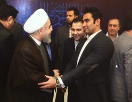 رییس جمهور سریال ویژه ماه مبارک تلویزیون را تعقیب می کند/روحانی به پوریا پورسرخ چه گفت؟
