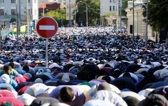 تصاویر : جشن عید فطر در کشورهای مختلف