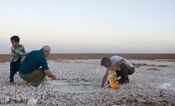 تصاویر : کویر نمک در ایران