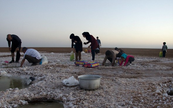 تصاویر : کویر نمک در ایران