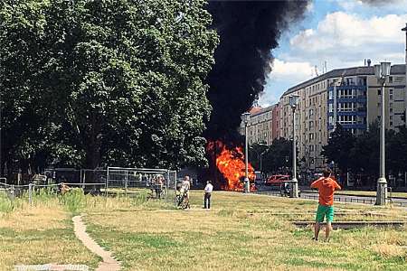 انفجاری مهیب در پایتخت آلمان