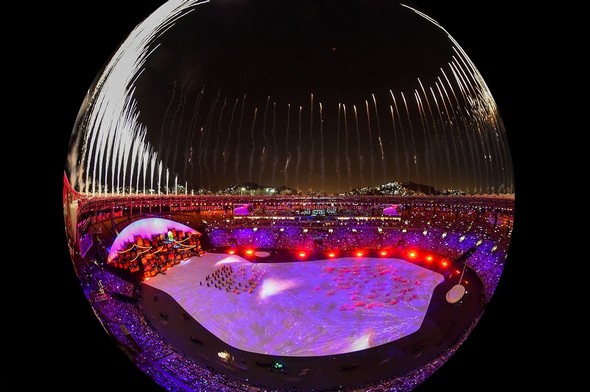 تصاویر : مراسم افتتاحیه المپیک ریو